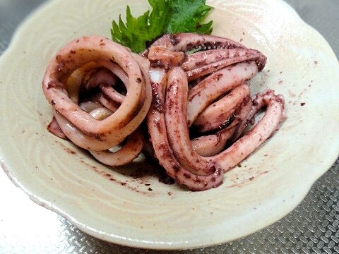 イカのしそ風味の炒めもの 子育てキッチン